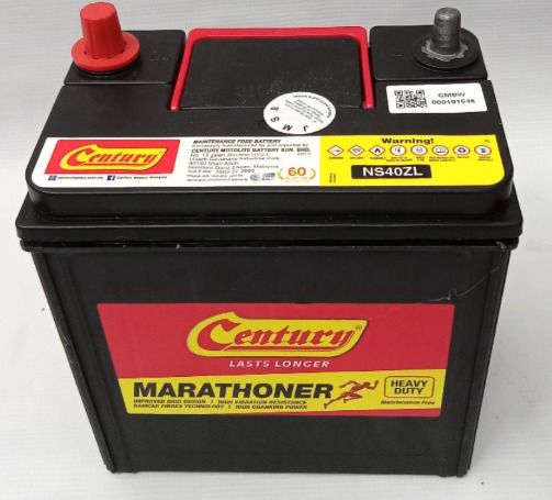 CENTURY MARATHONER CAR BATTERY(NS40ZL)